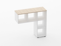 Стеллаж к столу Персона Грата Deka 9.08.12 Туя/Белый