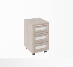 Тумба универсальная Rinner Остин Модуль 19 Ясень шимо светлый/белый