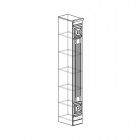 Шкаф многоцелевой Яна Лючия 189 Дуб Оксфорд серый