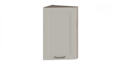 Шкаф навесной торцевой Трия Одри ВТ_72-4045_1ДР Дуб Сонома трюфель/Бежевый шелк