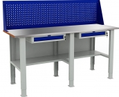 Верстак ЗМК Промет Expert WS WTS200.F2/F2/F2.210 Серо-синий