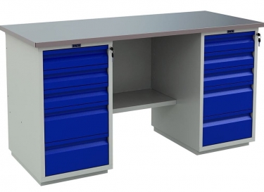 Верстак ЗМК Промет WT160.WD5/WD5.000 Серо-синий