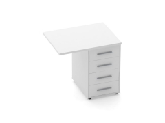 Тумба приставная Персона Грата Deka 9.05.08 Белый