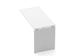 Брифинг-приставка для стола на ЛДСП опорах Персона Грата Deka 75.10.12 Белый
