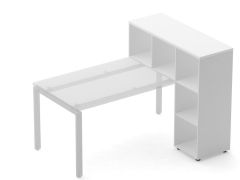 Стеллаж к столу Персона Грата Deka 9.08.12 Белый