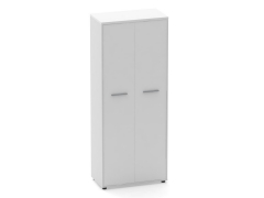 Шкаф 4 широкий верх стеклянные двери, низ закрытый Персона Грата Deka 10.19.191 Белый