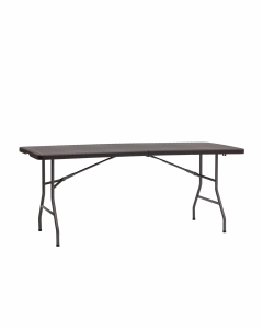 Стол складной чемодан пластиковый Stool Group Кейт 180 Коричневый