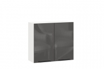 Шкаф кухонный 800 Герда Любимый дом ЛД 279.360.000.033 Белый/Антрацит глянец