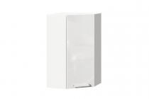 Шкаф кухонный угловой 600 высокий Герда Любимый дом ЛД 272.625.000 Белый/Белый глянец