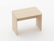 Стол прямой Персона Грата Glassy 1.10.10 Бук светлый