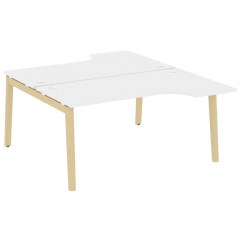 Рабочая станция Рива ONIX WOOD OW.D.SA-1 Белый Бриллиант/Светлый