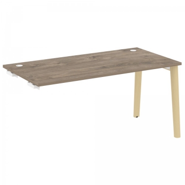 Стол-приставка с опорным элементом Рива ONIX WOOD OW.SPR-4.8 Тиквуд Темный/Светлый