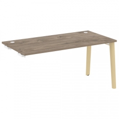 Стол-приставка с опорным элементом Рива ONIX WOOD OW.SPR-4.8 Тиквуд Темный/Светлый