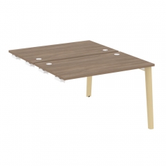 Стол-приставка двойной к опорным элементам Рива ONIX WOOD OW.D.SPR-2.7 Тиквуд Светлый/Светлый