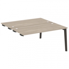 Стол-приставка двойной к опорным элементам Рива ONIX WOOD OW.D.SPR-4.8 Тиквуд Светлый/Темный