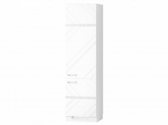 Пенал под встраиваемый холодильник лев/прав Витра Бьянка 102.77