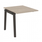 Проходной наборный элемент переговорного стола Рива ONIX WOOD OW.NPRG-0 Тиквуд Светлый/Темный