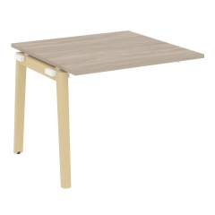 Проходной наборный элемент переговорного стола Рива ONIX WOOD OW.NPRG-1 Дуб Аттик/Светлый