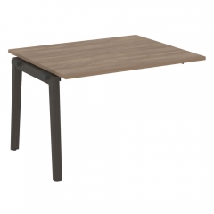 Проходной наборный элемент переговорного стола Рива ONIX WOOD OW.NPRG-2 Дуб Аризона/Темный