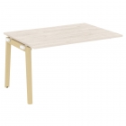 Проходной наборный элемент переговорного стола Рива ONIX WOOD OW.NPRG-3 Денвер Светлый/Светлый