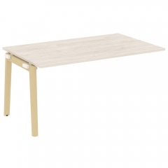 Проходной наборный элемент переговорного стола Рива ONIX WOOD OW.NPRG-4 Денвер Светлый/Светлый