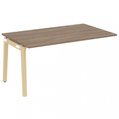 Проходной наборный элемент переговорного стола Рива ONIX WOOD OW.NPRG-4 Дуб Аризона/Светлый