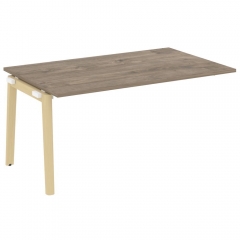 Проходной наборный элемент переговорного стола Рива ONIX WOOD OW.NPRG-4 Тиквуд Темный/Светлый