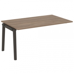 Проходной наборный элемент переговорного стола Рива ONIX WOOD OW.NPRG-4 Дуб Аризона/Темный