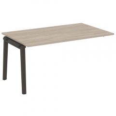 Проходной наборный элемент переговорного стола Рива ONIX WOOD OW.NPRG-4 Дуб Аттик/Темный