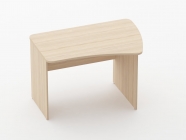 Стол эргономичный Персона Грата Glassy 1.12.12Пр Орех