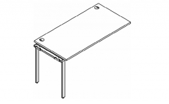 Приставка к рабочей станции Skyland XTEN GLOSS XIGST 1670 Легно Темный