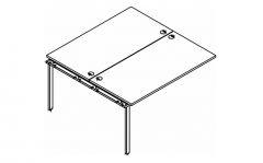 Приставка к рабочей станции Skyland XTEN GLOSS XIGWST 1614 Белая