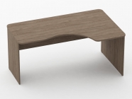 Стол угловой Персона Грата Glassy 1.14.16Пр Дуб Верцаска