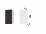 Шкаф-витрина кухонный лев/прав Витра Дакота 103.23