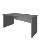 Стол криволинейный левый Рива Riva А.СА-1 Л Серый