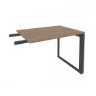 Брифинг-приставка на О-образном м/к Рива ONIX O.MO-BR-9 Дуб Аризона/Антрацит