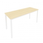 Стол письменный на металлокаркасе Рива SLIM SYSTEM С.СП-6.1 Клен-Белый
