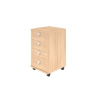 Тумба подкатная Рива STYLE Л.ТМ-4 Акация Лорка