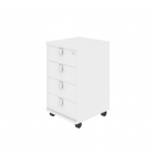 Тумба подкатная Рива STYLE Л.ТМ-4 Белый