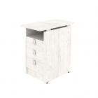 Тумба приставная с замком Рива STYLE Л.ТП-4.2 Дуб Наварра