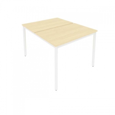 Рабочая станция на металлокаркасе Рива SLIM SYSTEM С.СП-3.2 Клен-Белый