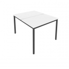 Рабочая станция на металлокаркасе Рива SLIM SYSTEM С.СП-3.2 Белый-Антрацит