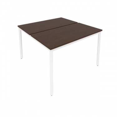 Рабочая станция на металлокаркасе Рива SLIM SYSTEM С.СП-4.2 Венге-Белый