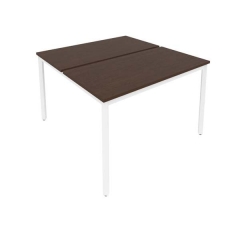 Рабочая станция на металлокаркасе Рива SLIM SYSTEM С.СП-4.2 Венге-Белый