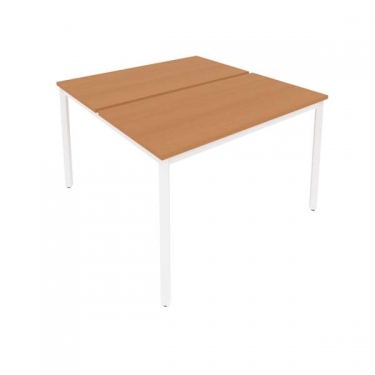 Рабочая станция на металлокаркасе Рива SLIM SYSTEM С.СП-4.2 Груша-Белый