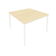 Рабочая станция на металлокаркасе Рива SLIM SYSTEM С.СП-4.2 Клен-Белый