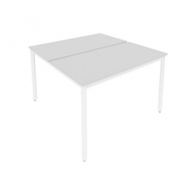 Рабочая станция на металлокаркасе Рива SLIM SYSTEM С.СП-4.2 Серый-Белый