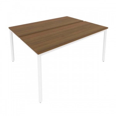 Рабочая станция на металлокаркасе Рива SLIM SYSTEM С.СП-6.2 Орех-Белый