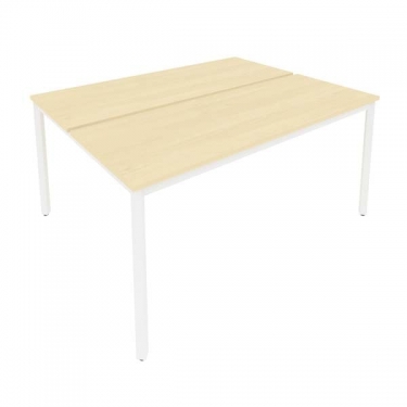 Рабочая станция на металлокаркасе Рива SLIM SYSTEM С.СП-6.2 Клен-Белый