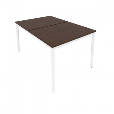 Рабочая станция на металлокаркасе Рива SLIM SYSTEM С.СП-3.3 Венге-Белый